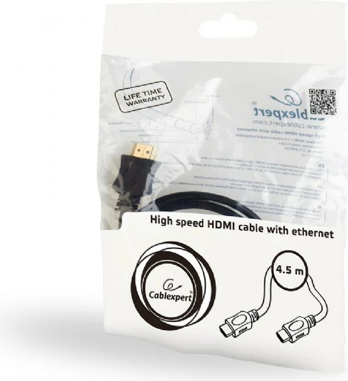 Kabëll Gembird CC-HDMI 4L-6 HDM, 1.8 m, e zezë