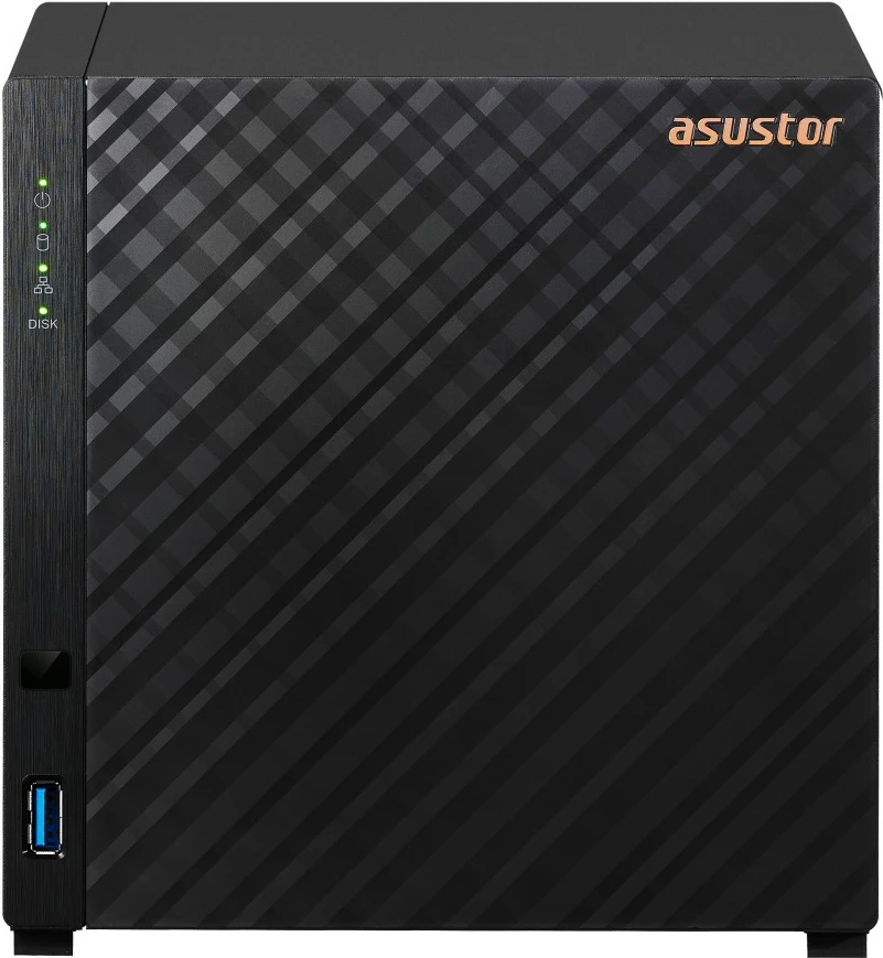 NAS Asustor AS1104T, ARM, 1 GB, DDR4, e zezë