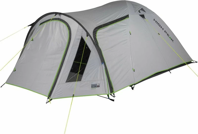 Tenda për turizëm High Peak Kira 4, gri e lehtë
