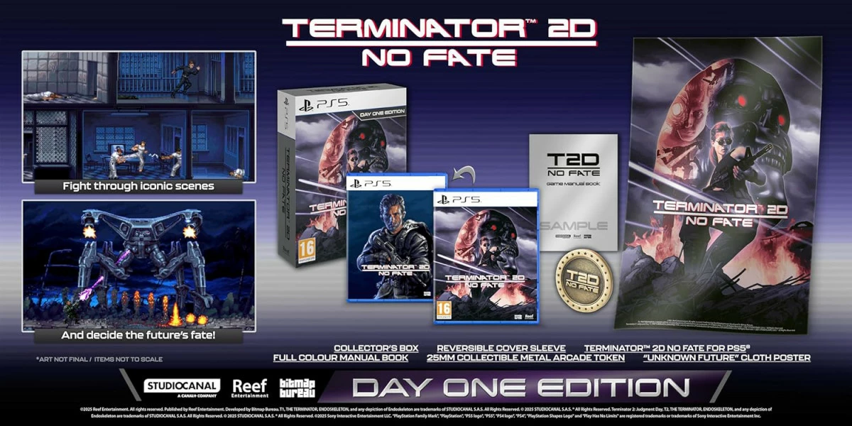 Lojë për PlayStation 5 Reef Entertainment Terminator 2D: NO FATE Day One Edition PEGI 16