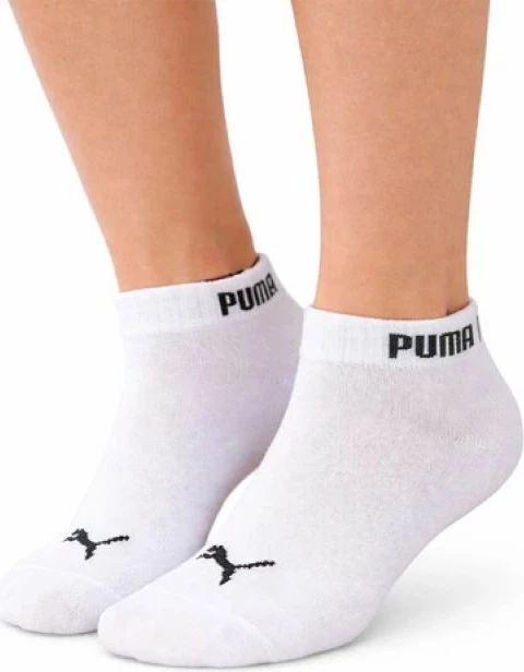 Çorape të shkurtra unisex Puma 3-pack, të bardha