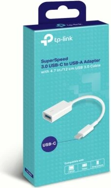 Adapter USB-C në USB-A TP-LINK UC400, USB 3.0, OTG, i bardhë