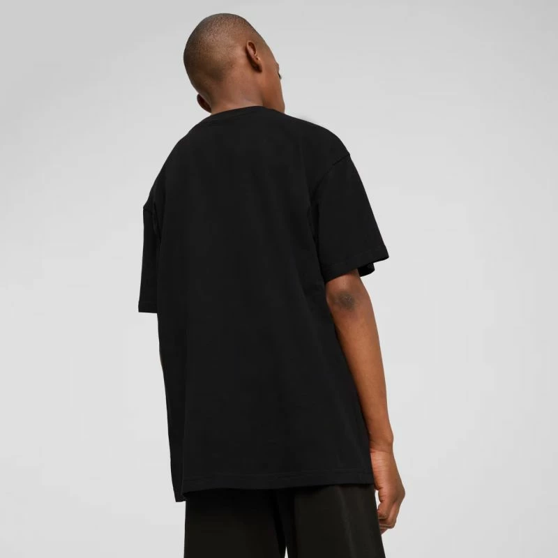 Maicë fëmijësh Puma ESS Small No. 1 Logo Relaxed, e zezë