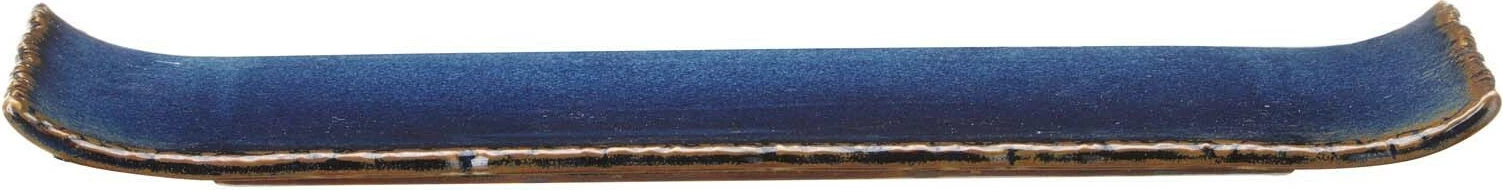 Pjatë drejtkëndore Fine Dine Eminence 260x115 mm, blu, set 3 copë