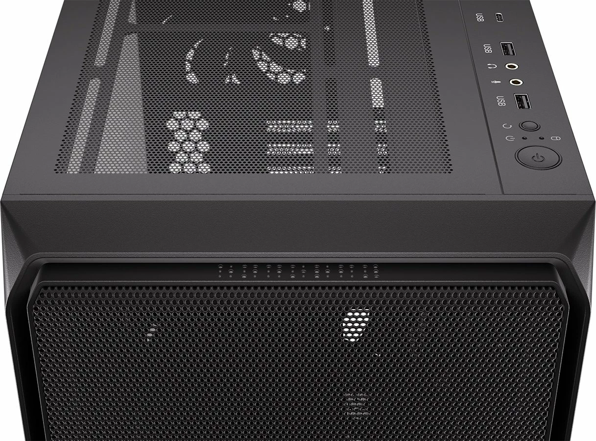 Kasë Endorfy Arx 700 Air EY2A012, Midi Tower ATX, xham i temperum, USB-C, e zezë