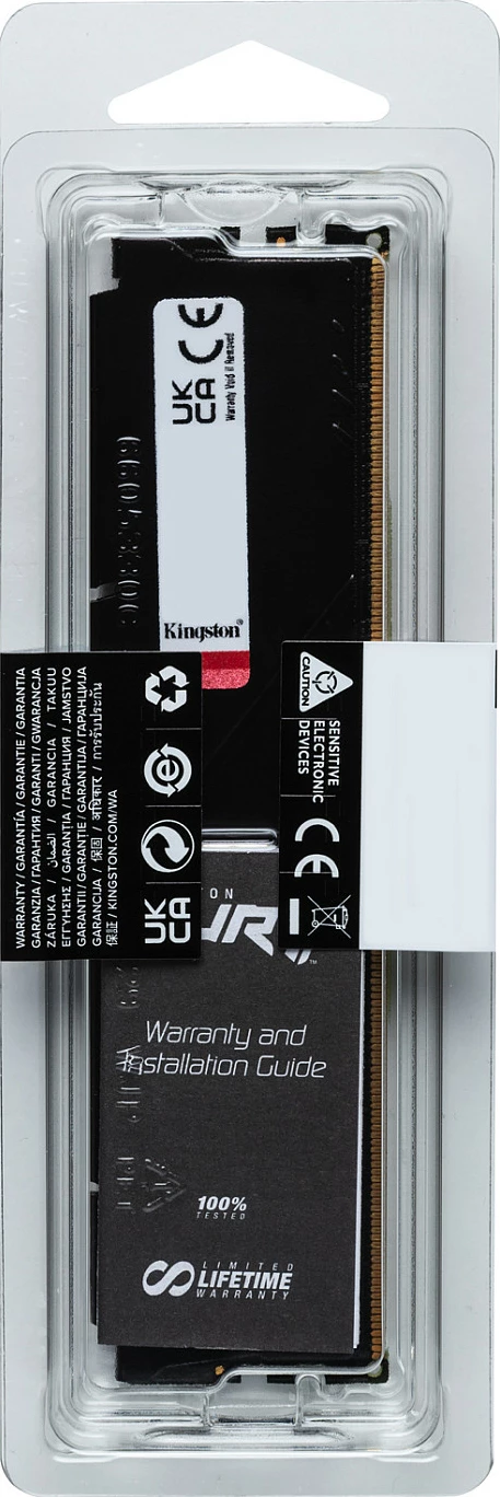 RAM Memorje Kingston FURY Beast DDR5 32GB 5600MT/s CL36, e zezë