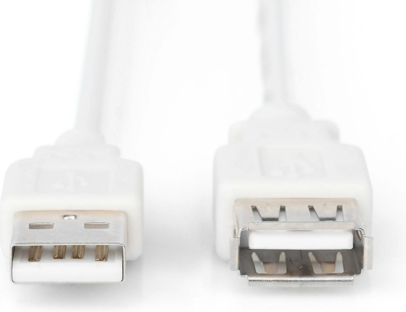 Kabllo zgjatuese USB 2.0 Digitus 1.8m, USB-A mashkull/femër, bezhë