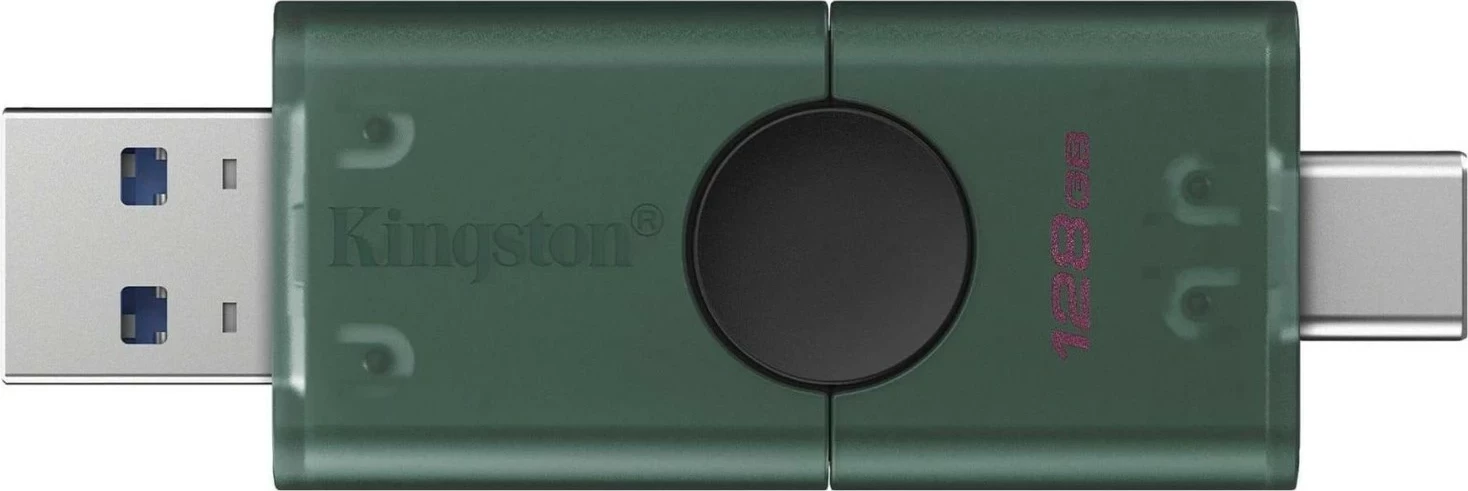 USB memorje Kingston DataTraveler Duo G2 128GB, USB-A/USB-C, e gjelbër