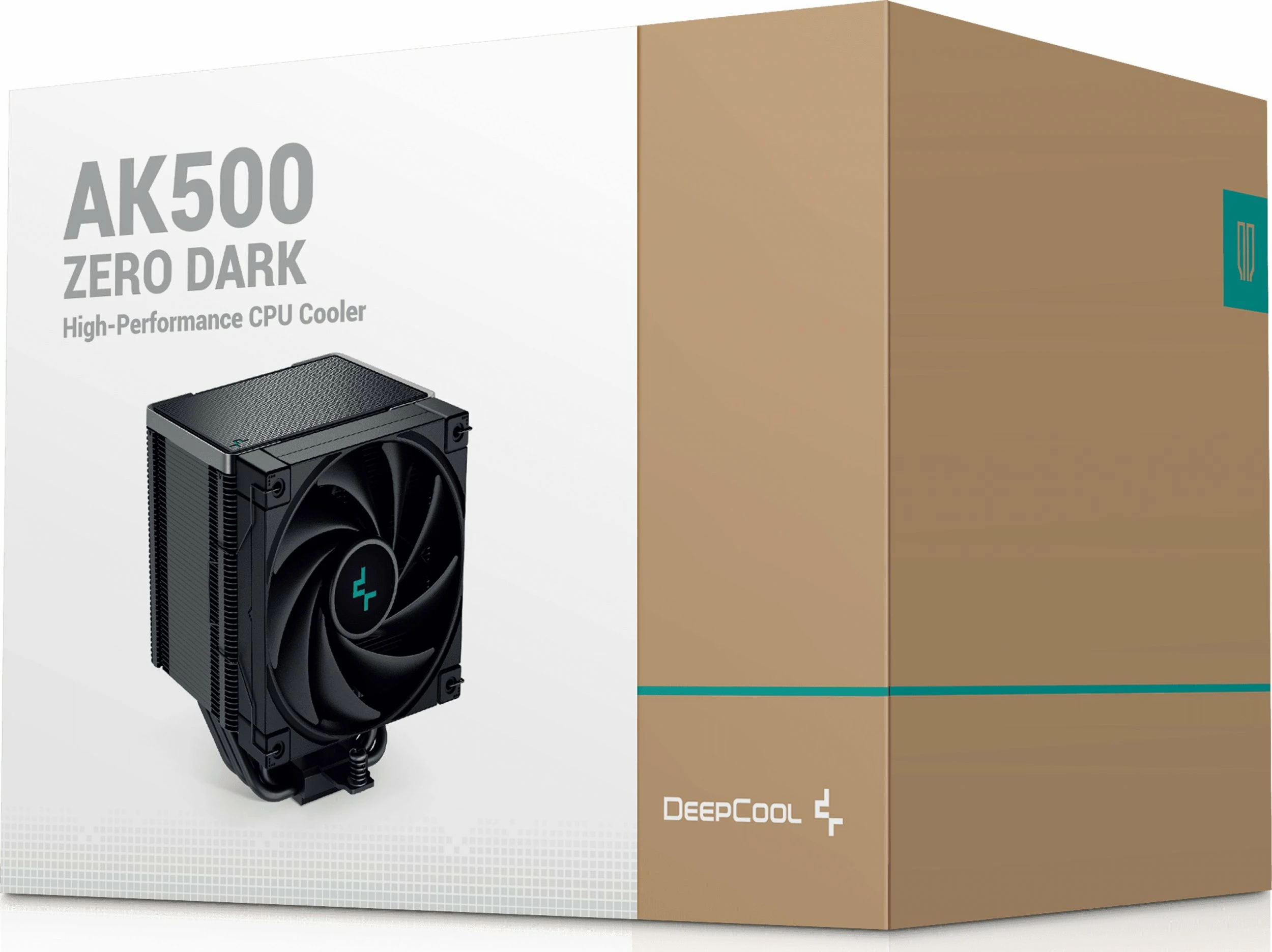 Ftohës CPU Deepcool AK500 Zero Dark (R-AK500-BKNNMT-G-1) 120 mm 240 W RGB, i zi