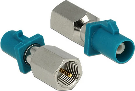 Adapter koaksial DeLOCK 88933, FAKRA Z në FME, blu