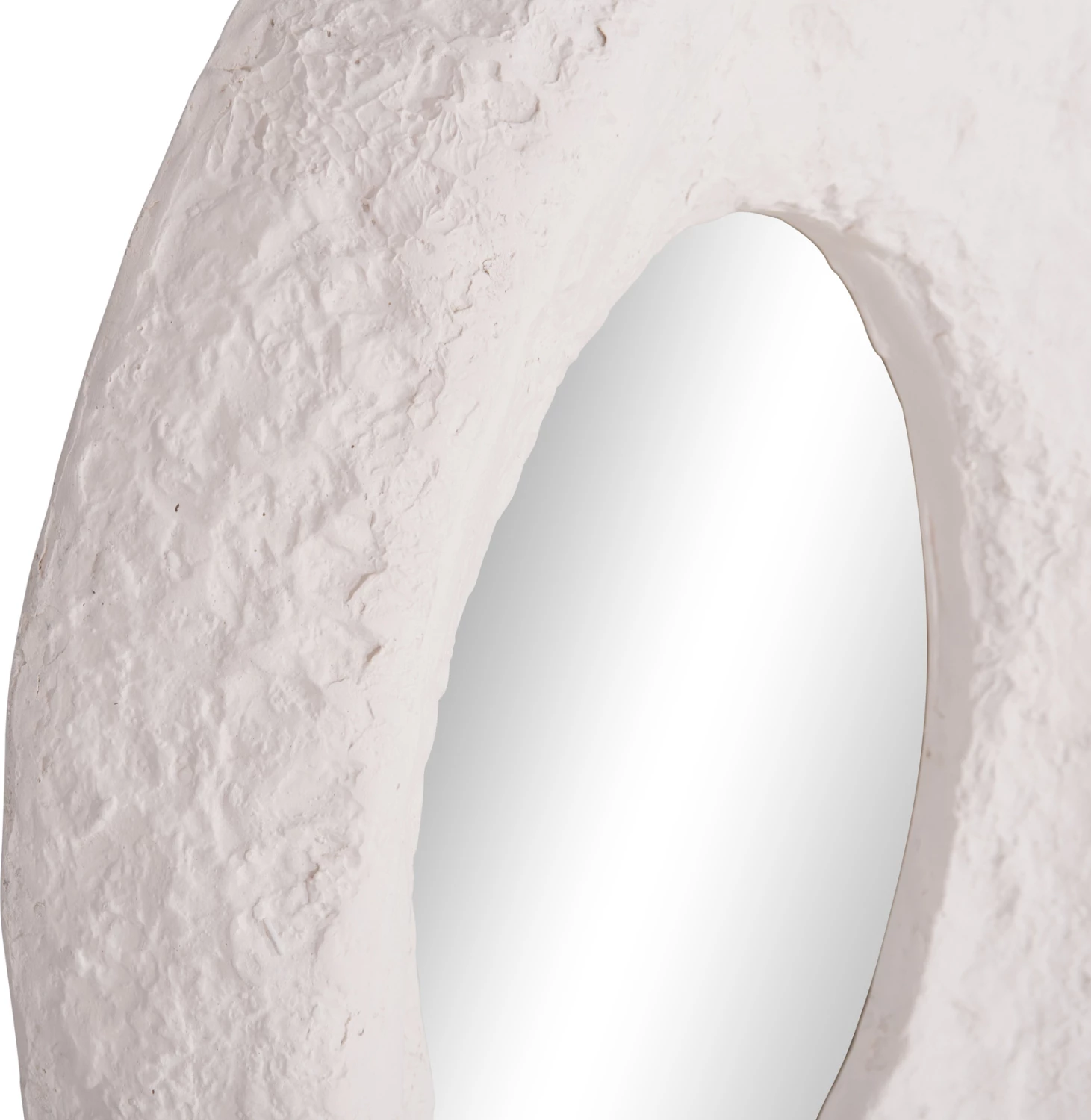 Pasqyrë muri RIFFE, fibër-cement, e bardhë, 60x13x85cm