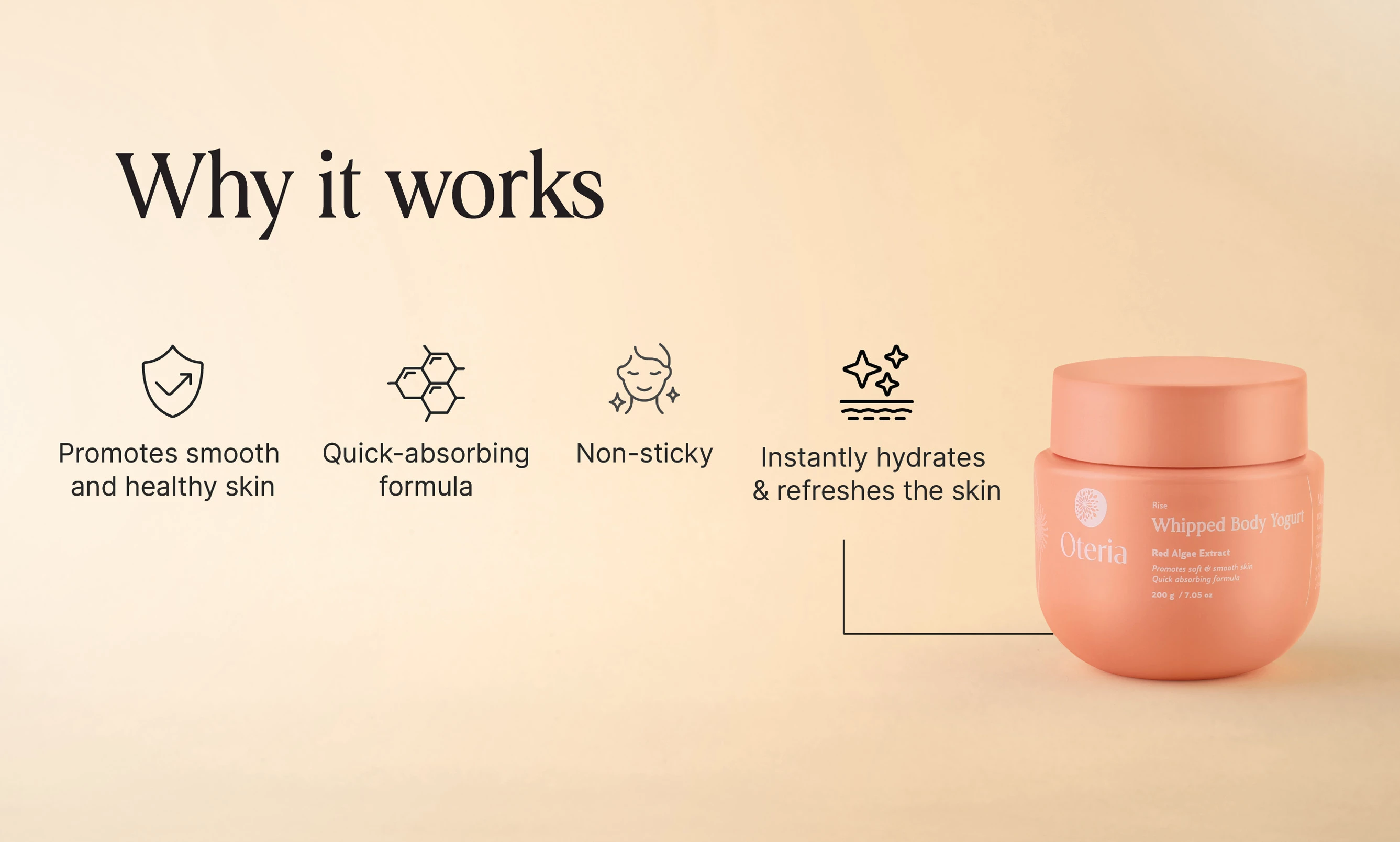 Krem për trup Whipped Body Yogurt, 200ml