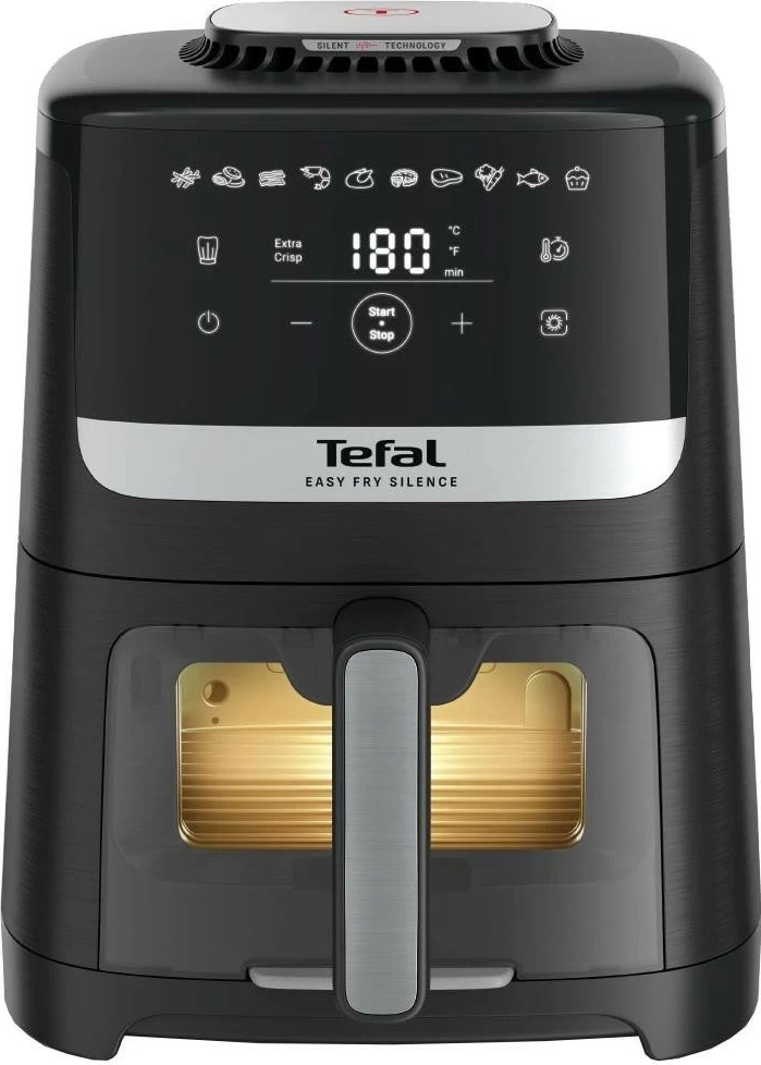 Fryer Tefal Easy Fry Silence EY5568E0 5L e zezë