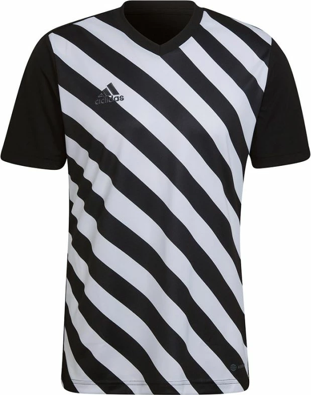Maicë për Meshkuj adidas Entrada 22 Graphic, e zezë dhe e bardhë [Madhësia: S]