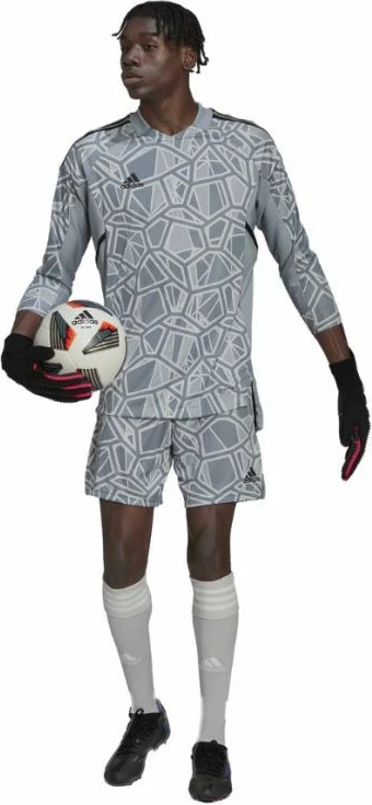 Fanellë për portierë Adidas Condivo 22, me mëngë të gjata, për meshkuj, gri HB1614