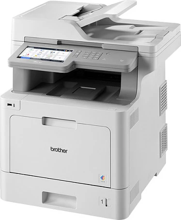 Printer multifunksional Brother MFC-L9570CDW, laser me ngjyra, A4, duplex, ADF 80 fletë, 2400 x 600 DPI, i bardhë