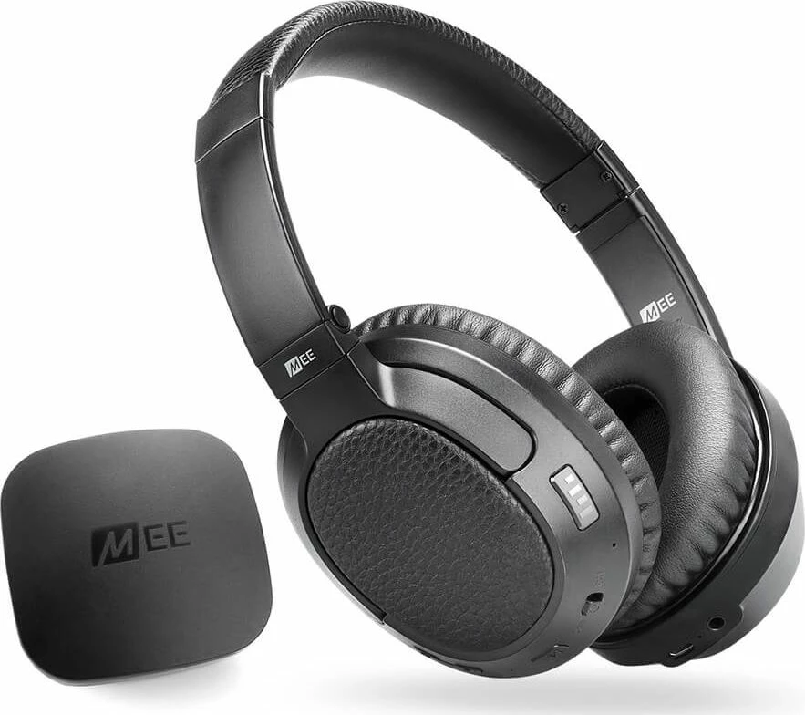 Kufje MEE audio Audio Connect Matrix Cinema T1CMA (T1-CMA) Bluetooth 4.2, 28h, on-ear, set me transmetues, zezë