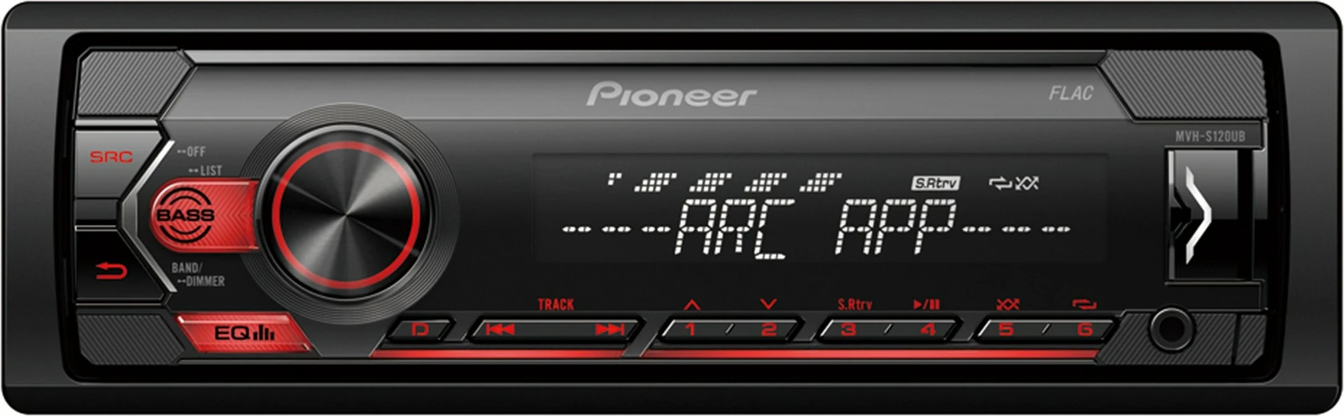 Autoradio Pioneer MVH-S120UB 1DIN, RDS, USB, i zi