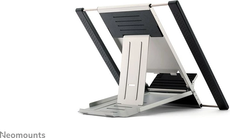 Mbajtës laptopi Neomounts NSLS100, alumini, i palosshëm, për 10-22 inç, argjend