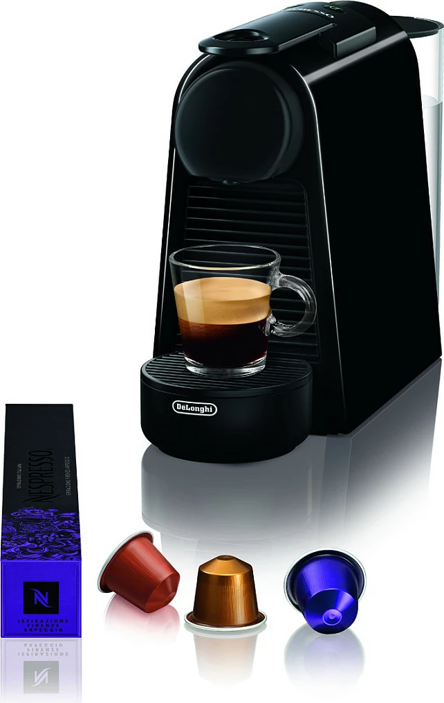 Aparat kafeje kapsulë DeLonghi Essenza Mini EN85.B, 0.6 L, 1150 W, E zezë
