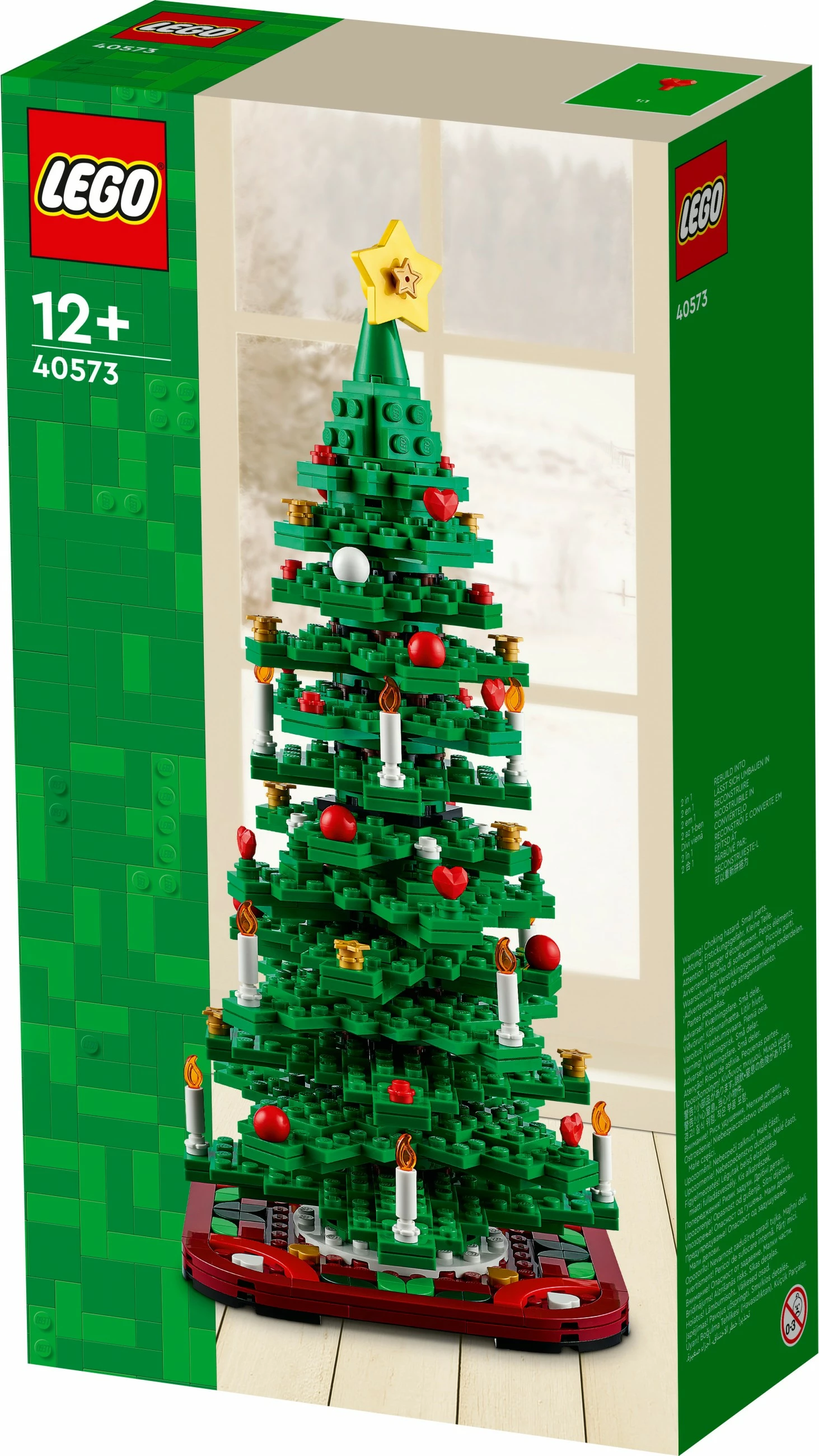 Set ndërtimi LEGO 40573 pemë Krishtlindje, shumëngjyrëshe