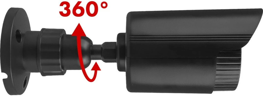 Kamerë atrape tubulare CEE IR1800 B, LED IR me dritë që pulson, IP44, 2xAA, ABS, e zezë