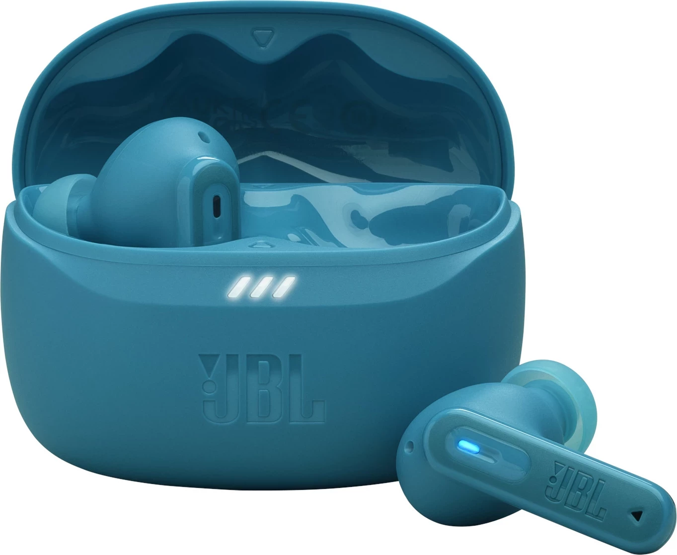 Kufje JBL Tune Beam 2, wireless, ANC, 48 orë bateri, blu