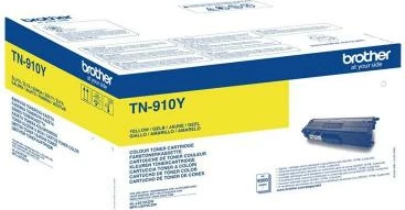 Toner Brother TN-910Y, rendiment 9,000 faqe, e verdhë
