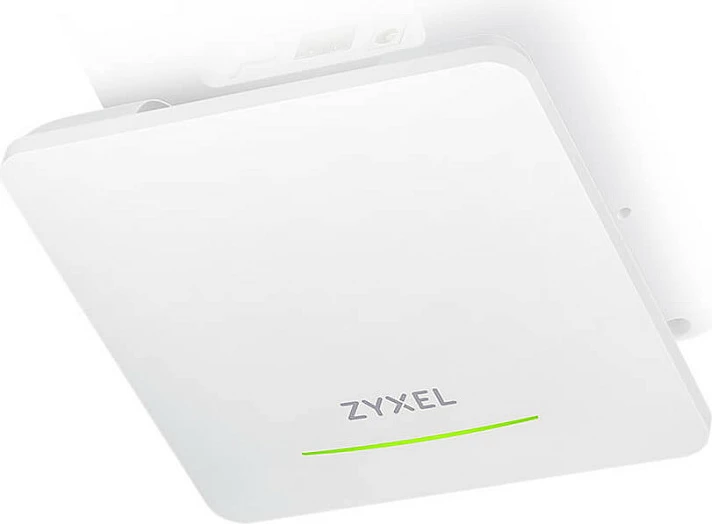 Access Point Zyxel NWA50BE PRO, Wi‑Fi 7, tri-band 2.4/5/6 GHz, 2.5GbE, PoE, i bardhë