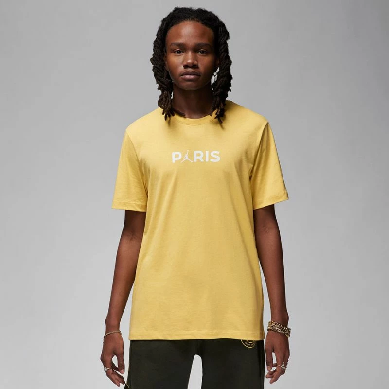 Maicë për meshkuj Nike PSG, e verdhë