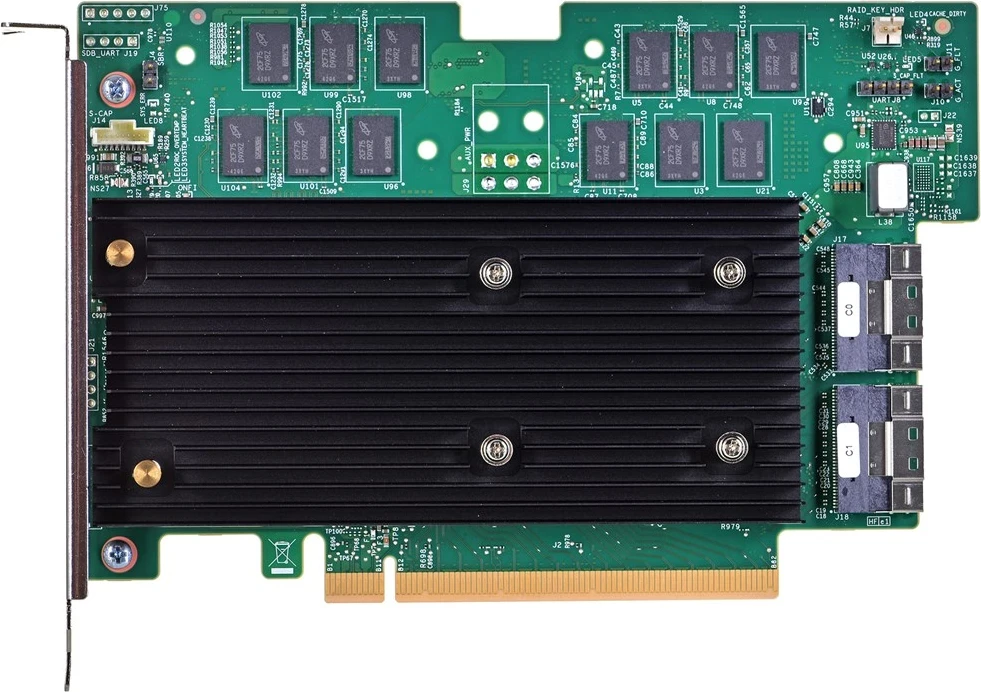 Kontrolluesi RAID Broadcom MegaRAID 9670W-16i, PCI Express x16 4.0, 6 Gbit/s