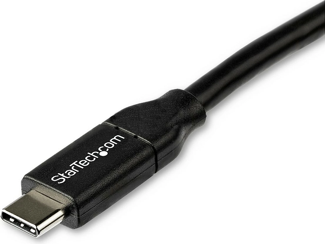 Kabllo USB-C në USB-C StarTech USB2C5C2M, 2m, USB 2.0, PD 100W (5A), e zezë