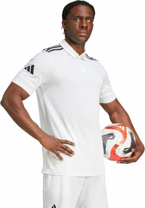 Maicë polo për meshkuj adidas, e bardhë