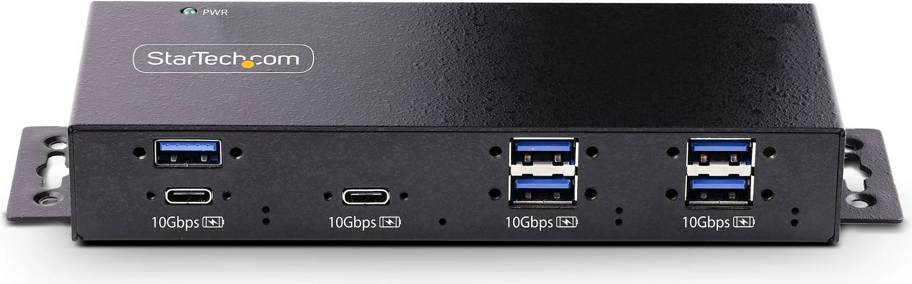 USB hub industrial StarTech 7-Port 10Gbps, 5x USB-A + 2x USB-C, me adapter rryme, i zi