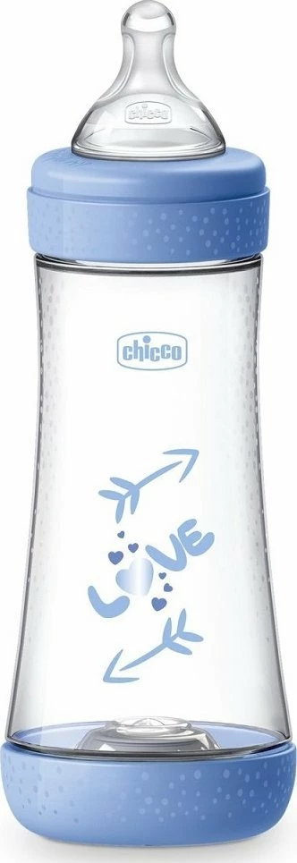 Biberon Chicco Perfect5 300 ml Fast Boy anti-kolik, blu