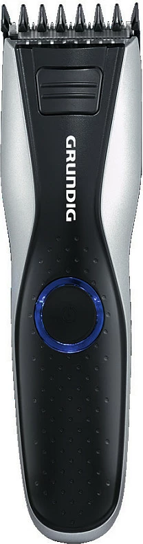 Makinë rroje Grundig MC 6840, prerëse flokësh dhe mjekre, e zezë/gri