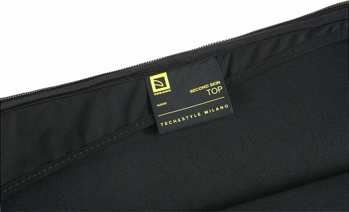 Mbështjellës sleeve TUCANO Top Second Skin për MacBook Pro 16", neoprene, me xhep, i zi
