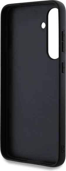 Mbështjellës Karl Lagerfeld KLHCS24FEPGKLKCPK për Samsung Galaxy S24 FE, i fortë, Monogram Karl & Choupette, zi