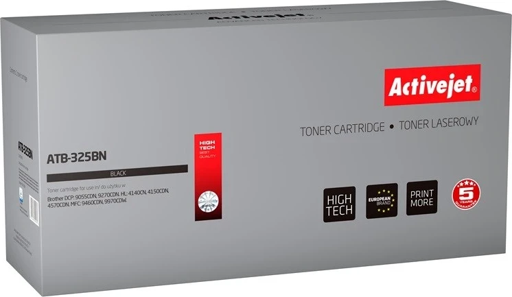Toner zëvendësues Activejet ATB-325BN për printer Brother, i zi