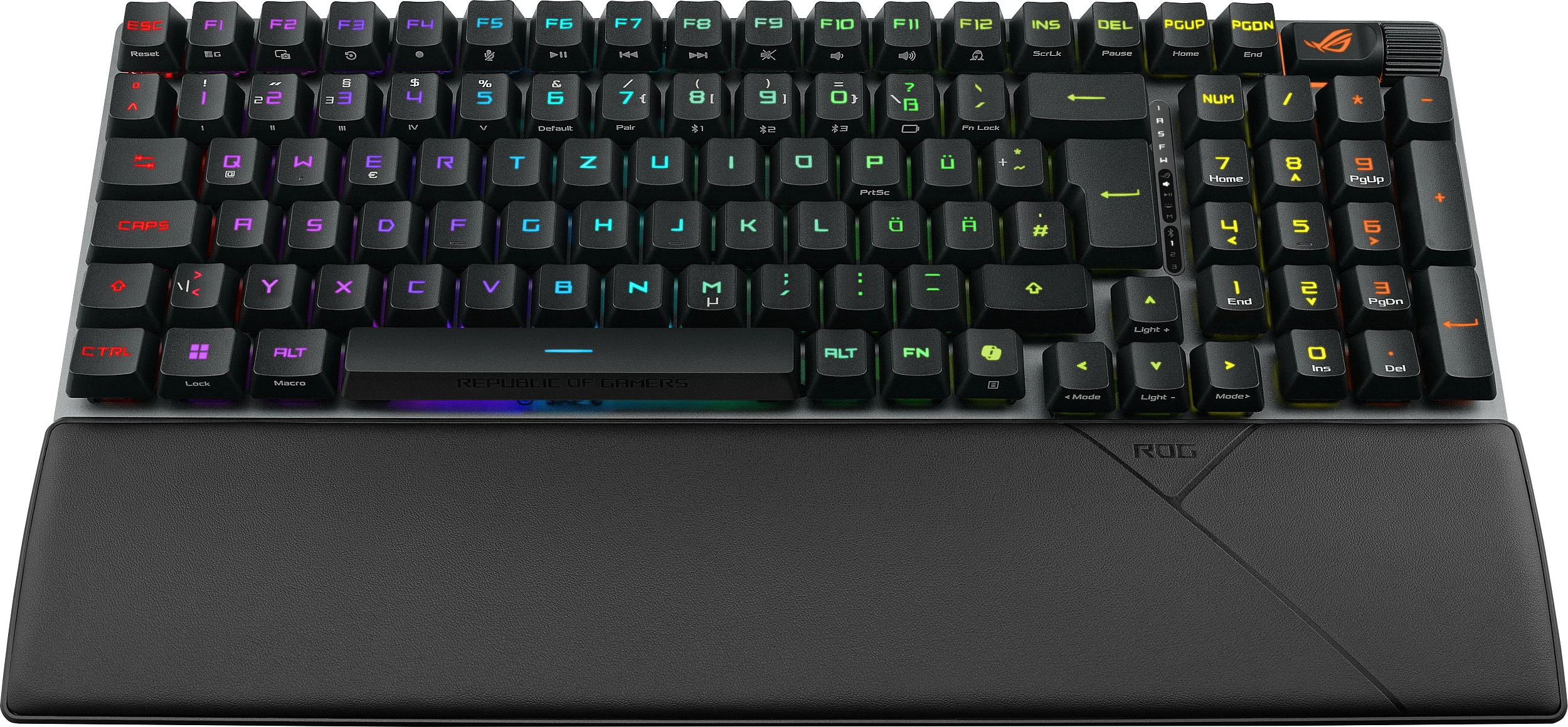 Tastierë gaming ASUS ROG Strix Scope II 96 RX Wireless, FR Layout, RGB, e zezë