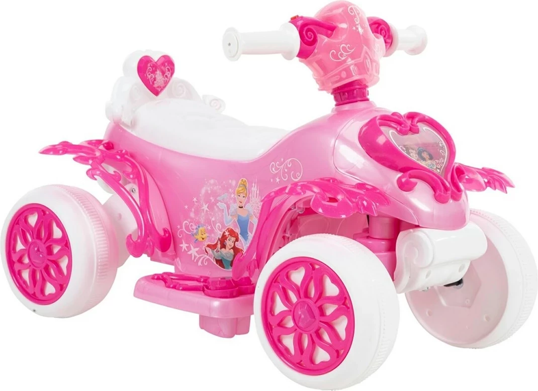 Quad elektrik për fëmijë HUFFY Princess Bubble 19055W, rozë