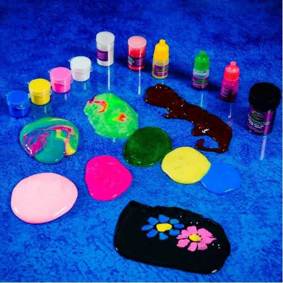 Set shkencor Lisciani Crazy Science Slime Kameleon, 50 ngjyra, për fëmijë