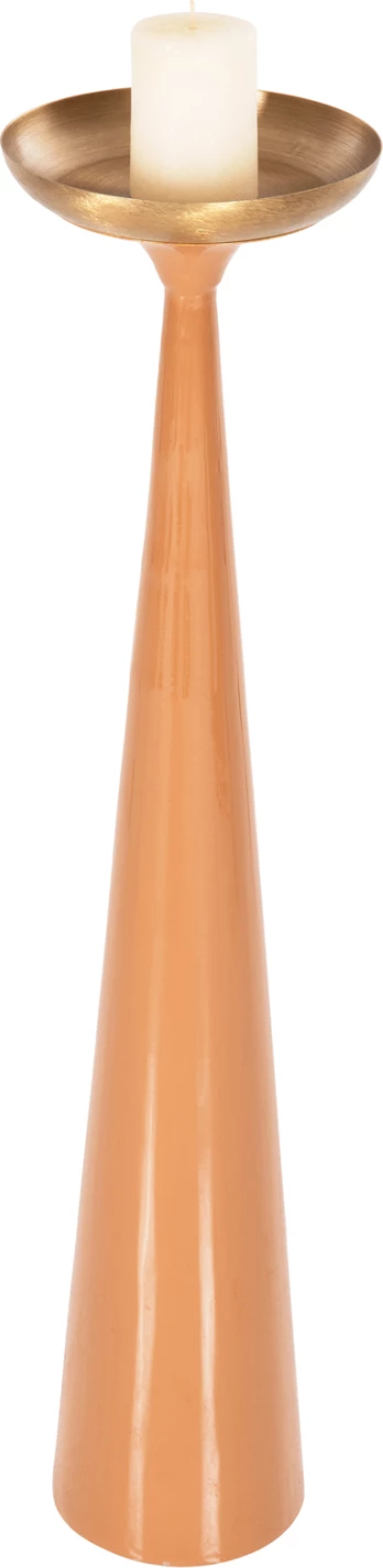 Shandan për dysheme (shtyllë) GUNTUR FH4383 metalik, ngjyrë salmon-ari, Φ20x87.5H cm
