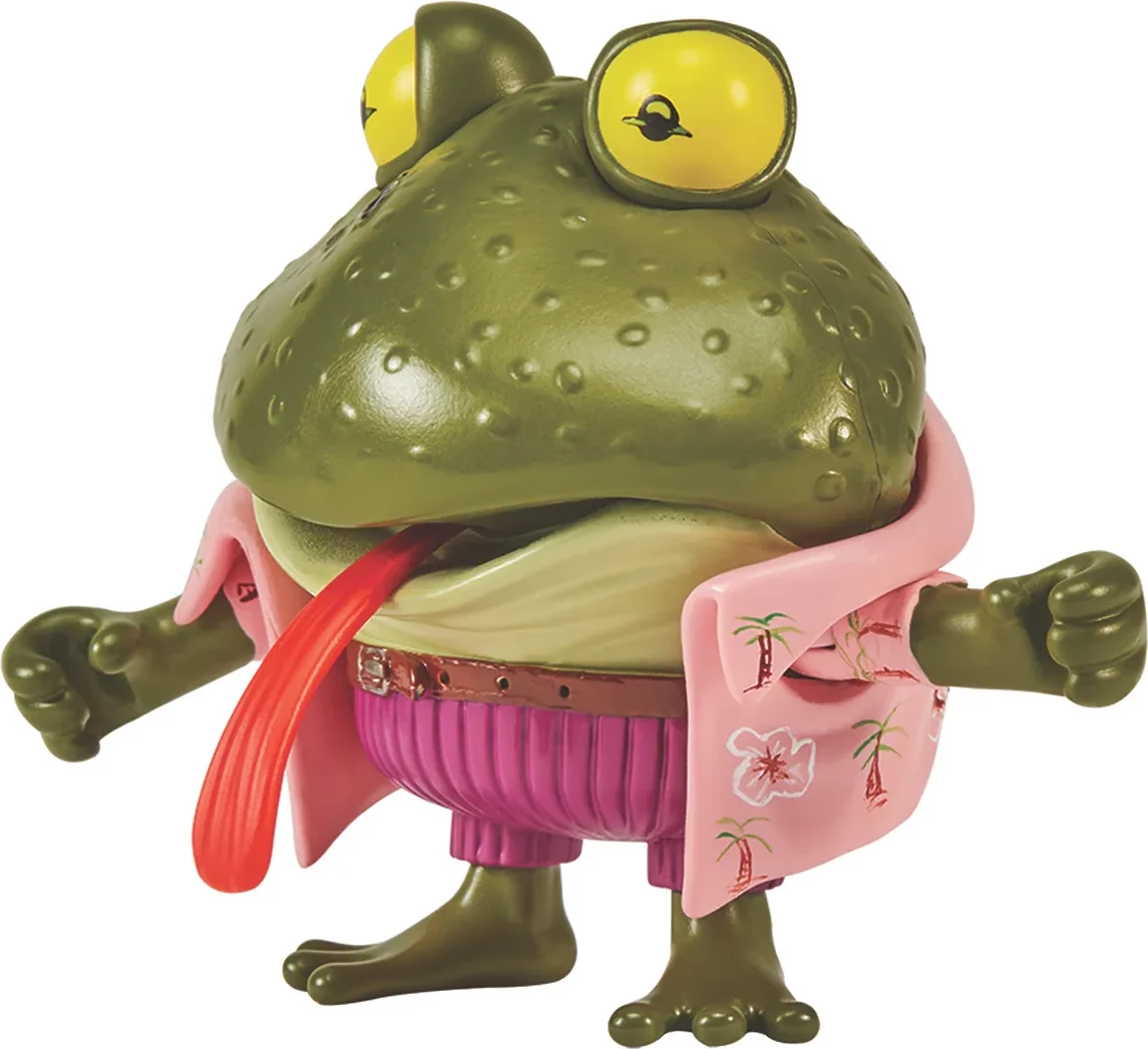 Teenage Mutant Ninja Turtles Mutant Mayhem Genghis Frog Figure