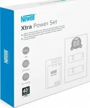 Ngarkues baterie për kamerë Newell DL-USB-C + bateri LP-E6 2000 mAh, set