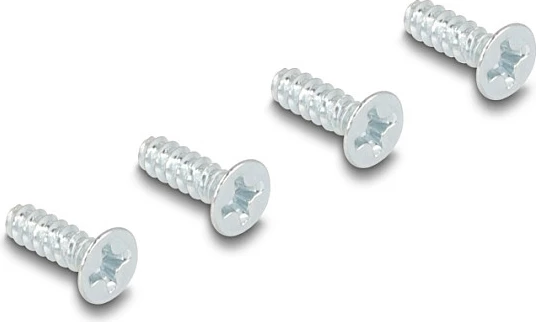 Kupler RJ45 DeLOCK D-Type Cat.6A STP metal, panel-mount, argjendtë