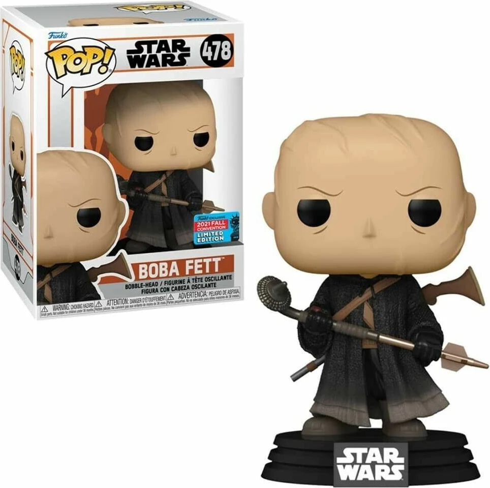 Figurinë koleksionuese Funko POP! Star Wars The Mandalorian Boba Fett
