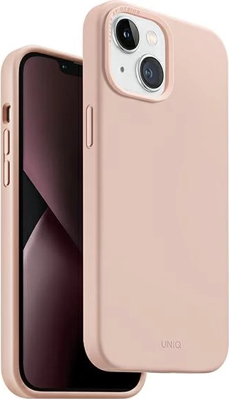 Mbështjellës UNIQ Lino për iPhone 14, Rozë