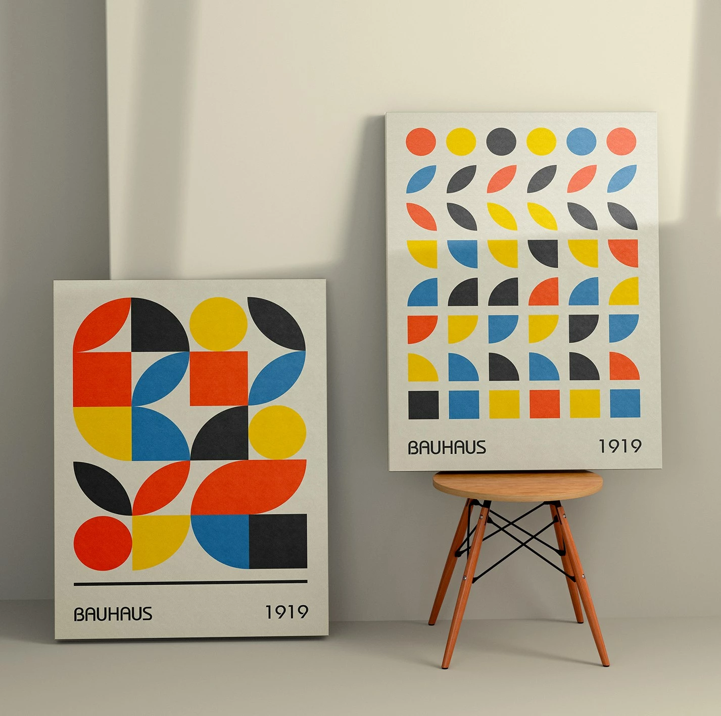 Pikturë dekorative në kanavacë (2 copë), Wallity, 2KNV4270, 50x70cm