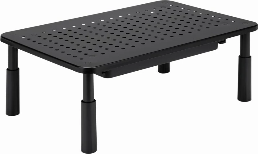 Mbajtëse monitori Gembird MS-TABLE-D-01 me sirtar, e zezë